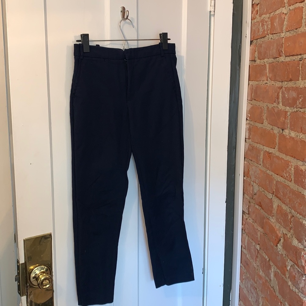Zara - navy slacks